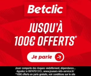bonus betclic Sport 100 euros offerts